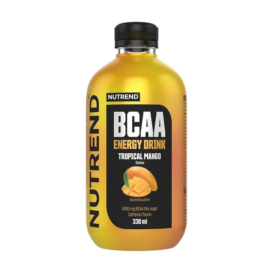 Амінокислотний напій Nutrend Energy Drink Тропічне манго, 330 мл